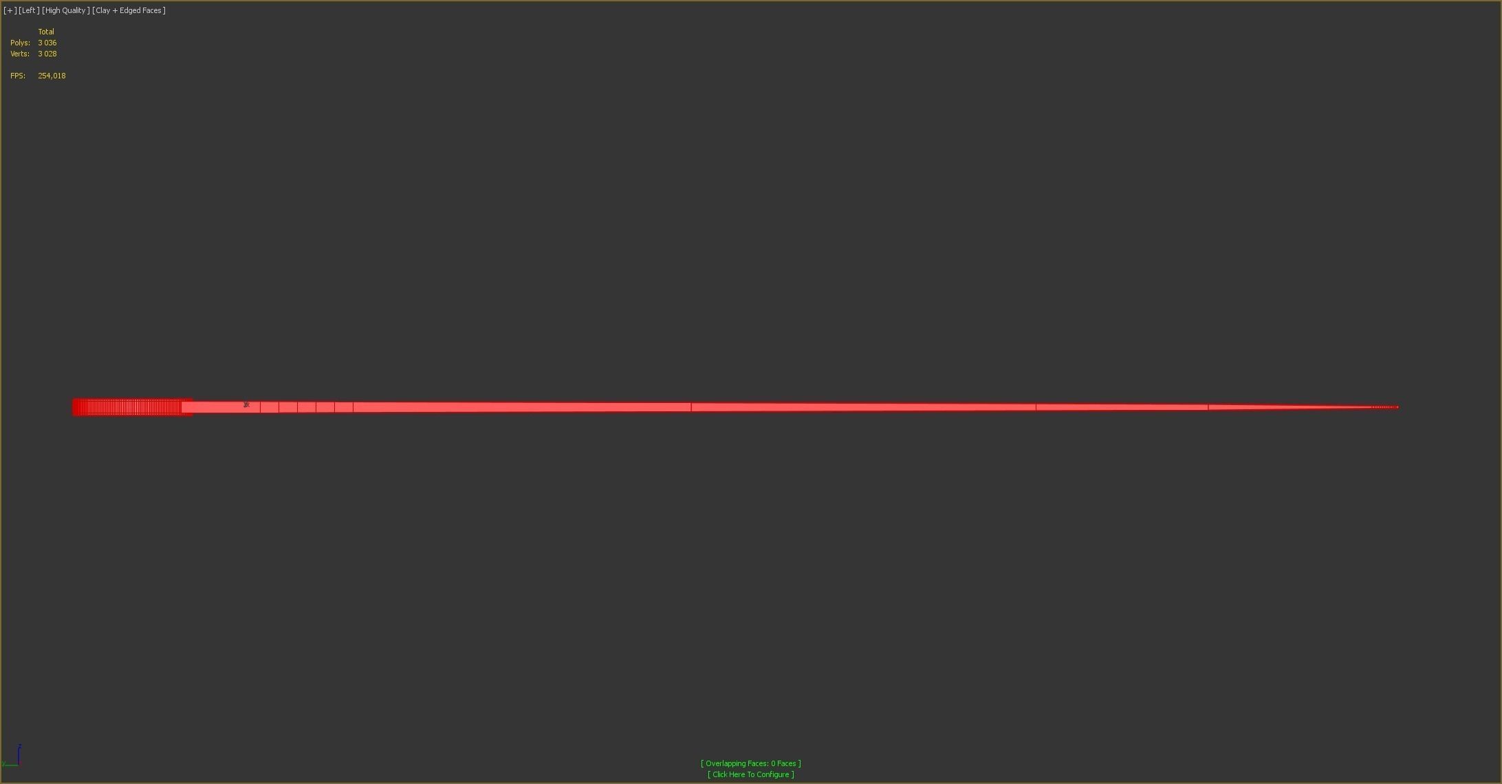 Solid Silver Letter Opener - Paper Knife 3D model_7