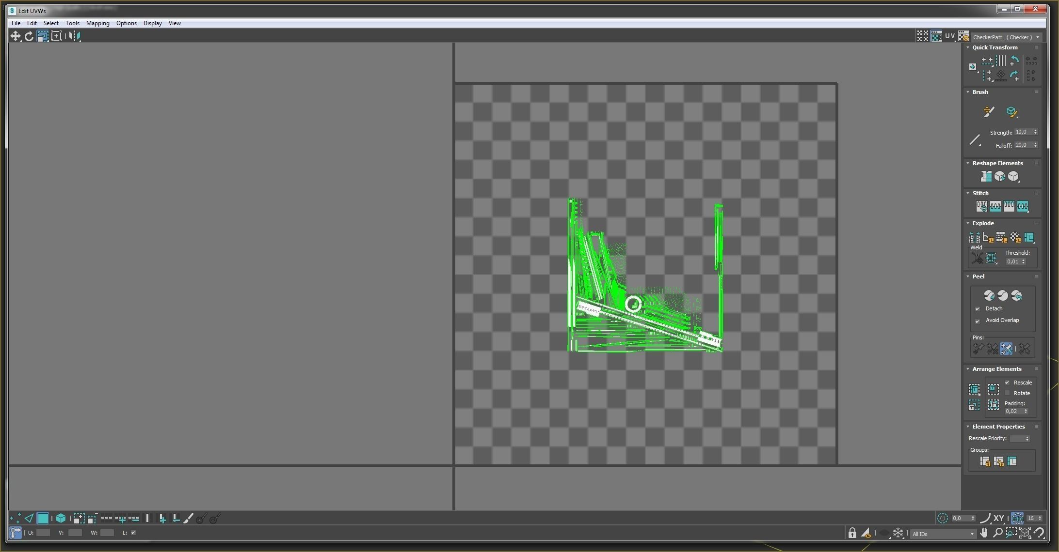 Solid Silver Letter Opener - Paper Knife 3D model_16