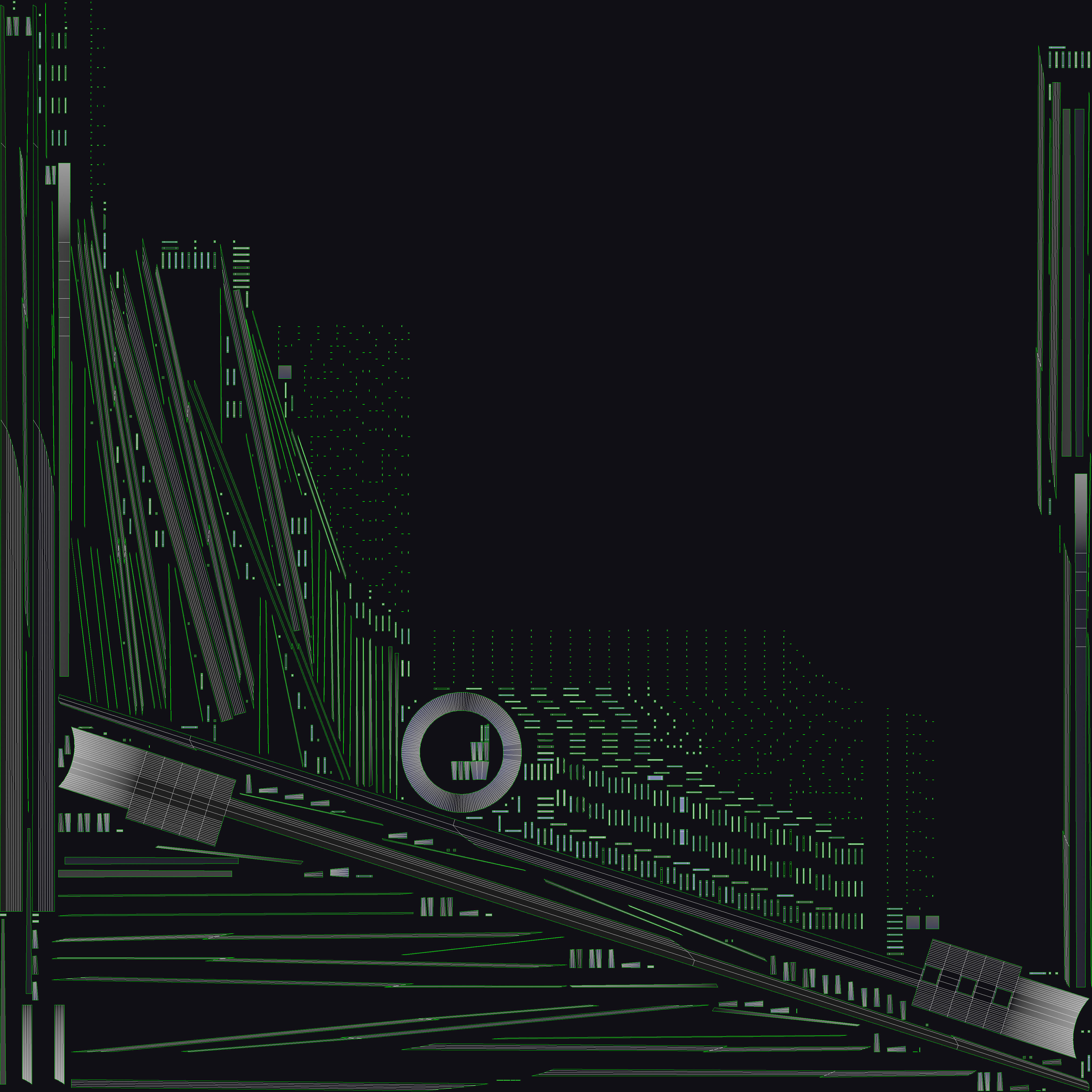 Solid Silver Letter Opener - Paper Knife 3D model_17