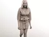 3D model 13495 - woman casual walking downstairs VR / AR / low-poly ...