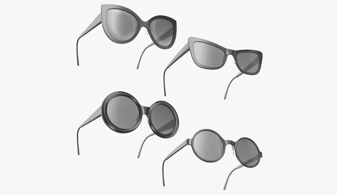 Eyewear Collection 3D Models 3D Model Pack