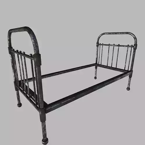 Metal bed