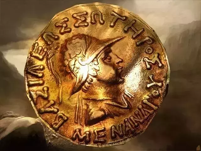 old greek coin