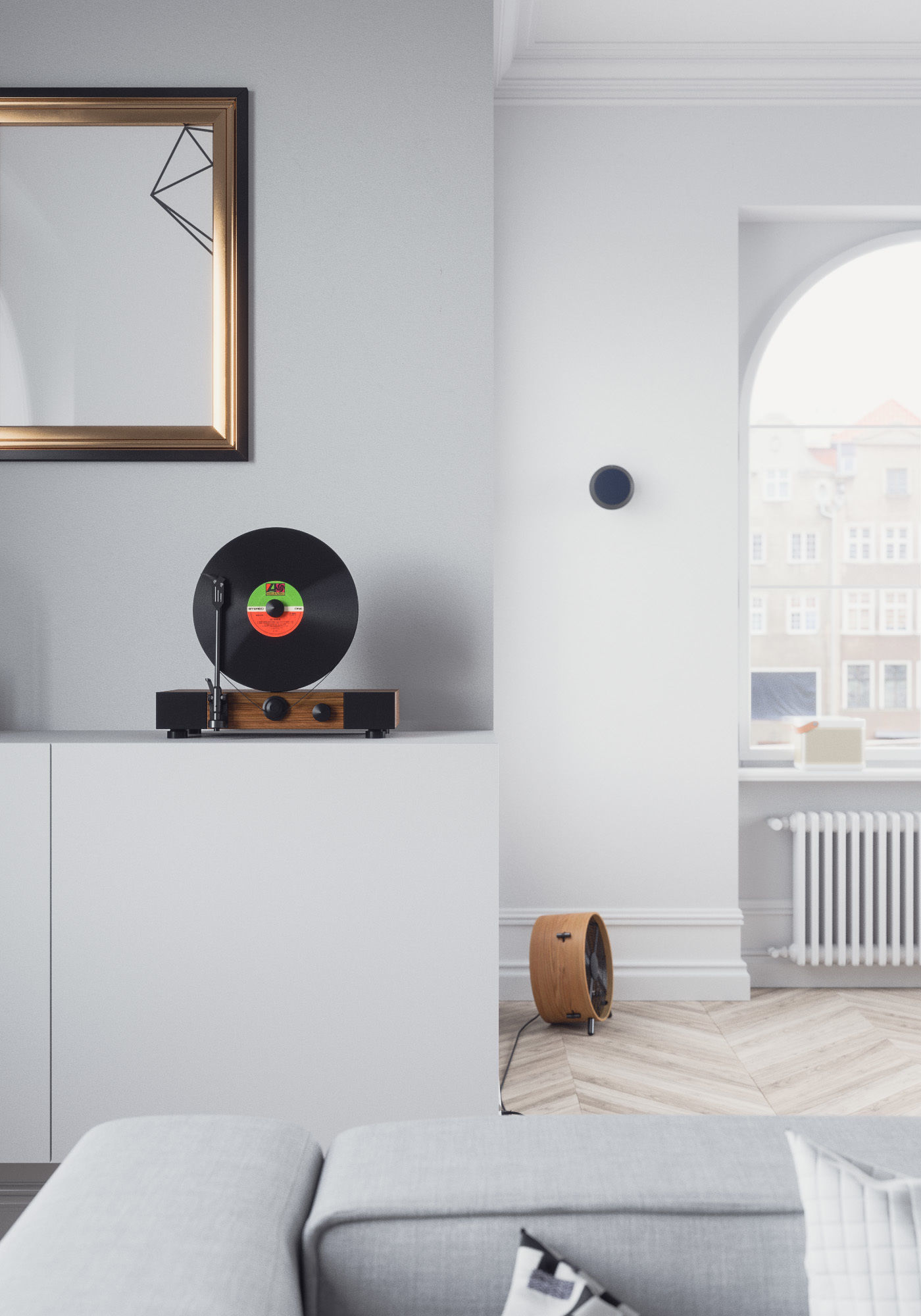 Home Equipment Interior Scene 3D model_3