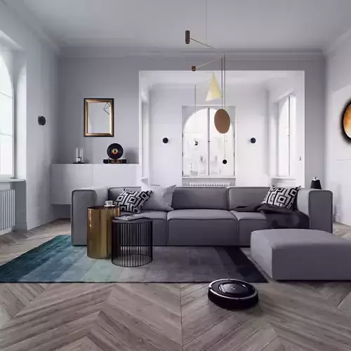 Home Equipment Interior Scene