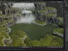 Advanced Waterfall Geometry Nodes for Blender 3D model animated | CGTrader