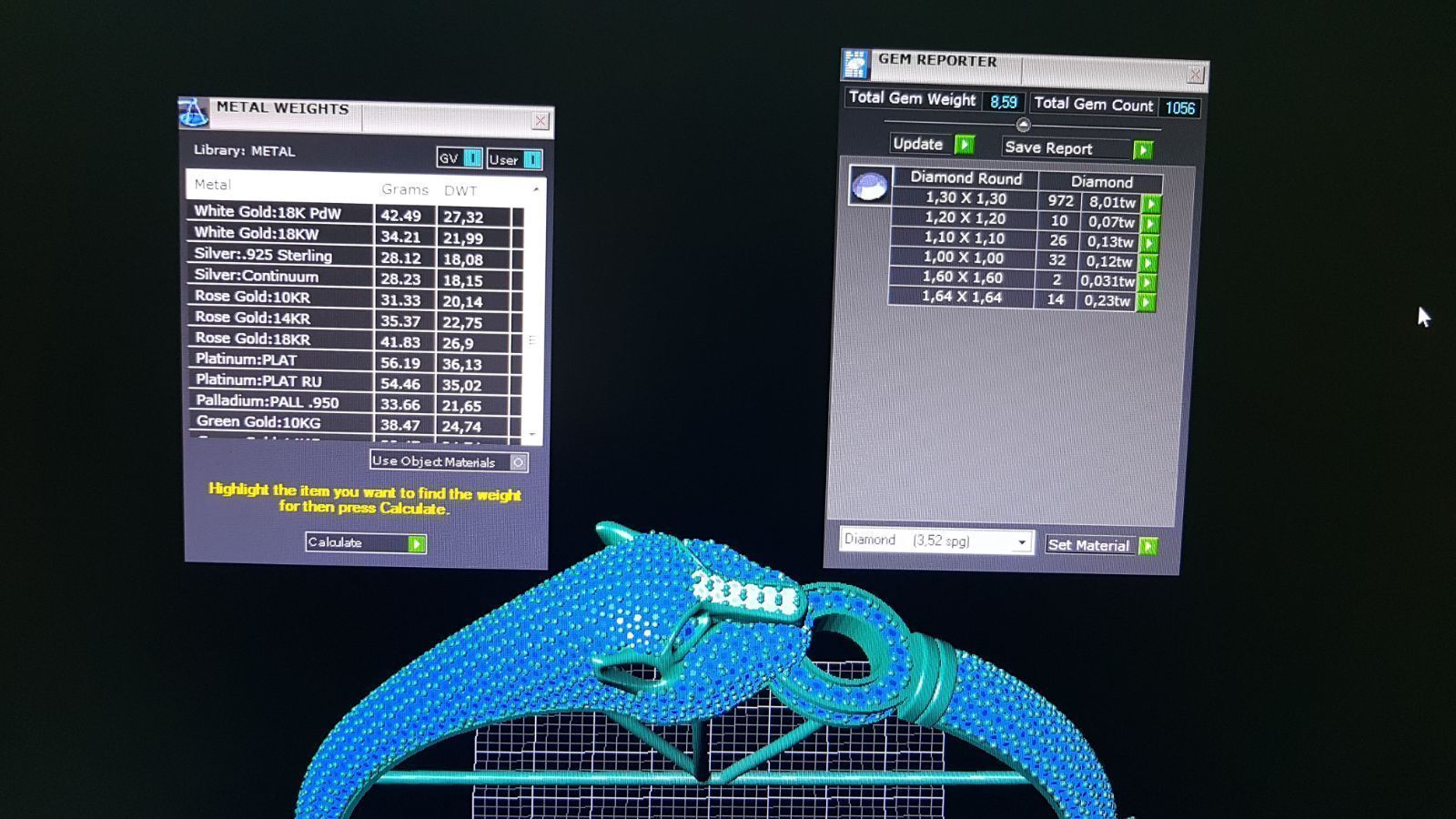  tiger bracelet 3D print model_7