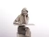 3D model 13773 - woman sitting writing VR / AR / low-poly | CGTrader