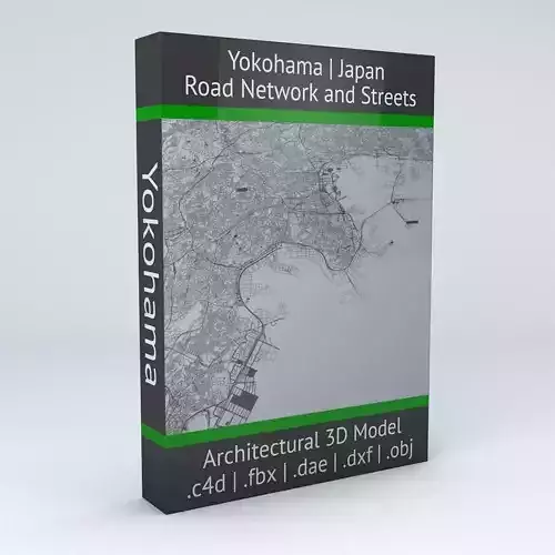 Yokohama Road Network and Streets