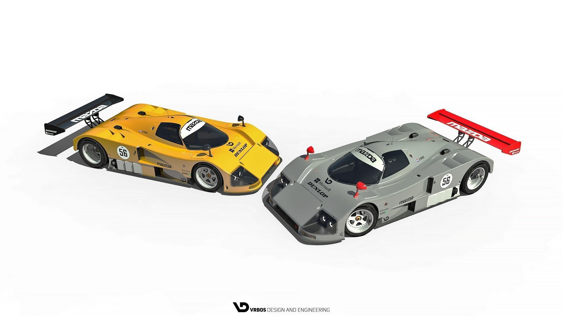 Mazda 767b  3D model_10