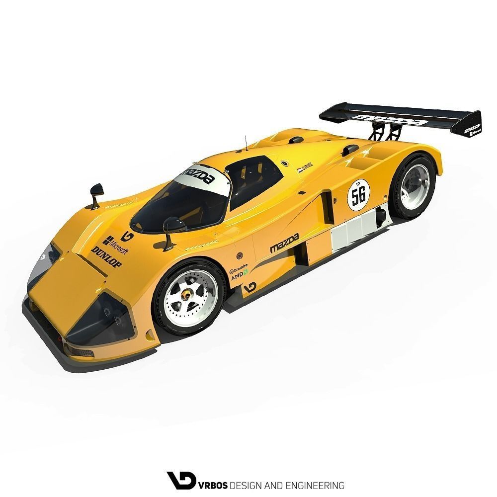 Mazda 767b  3D model_0