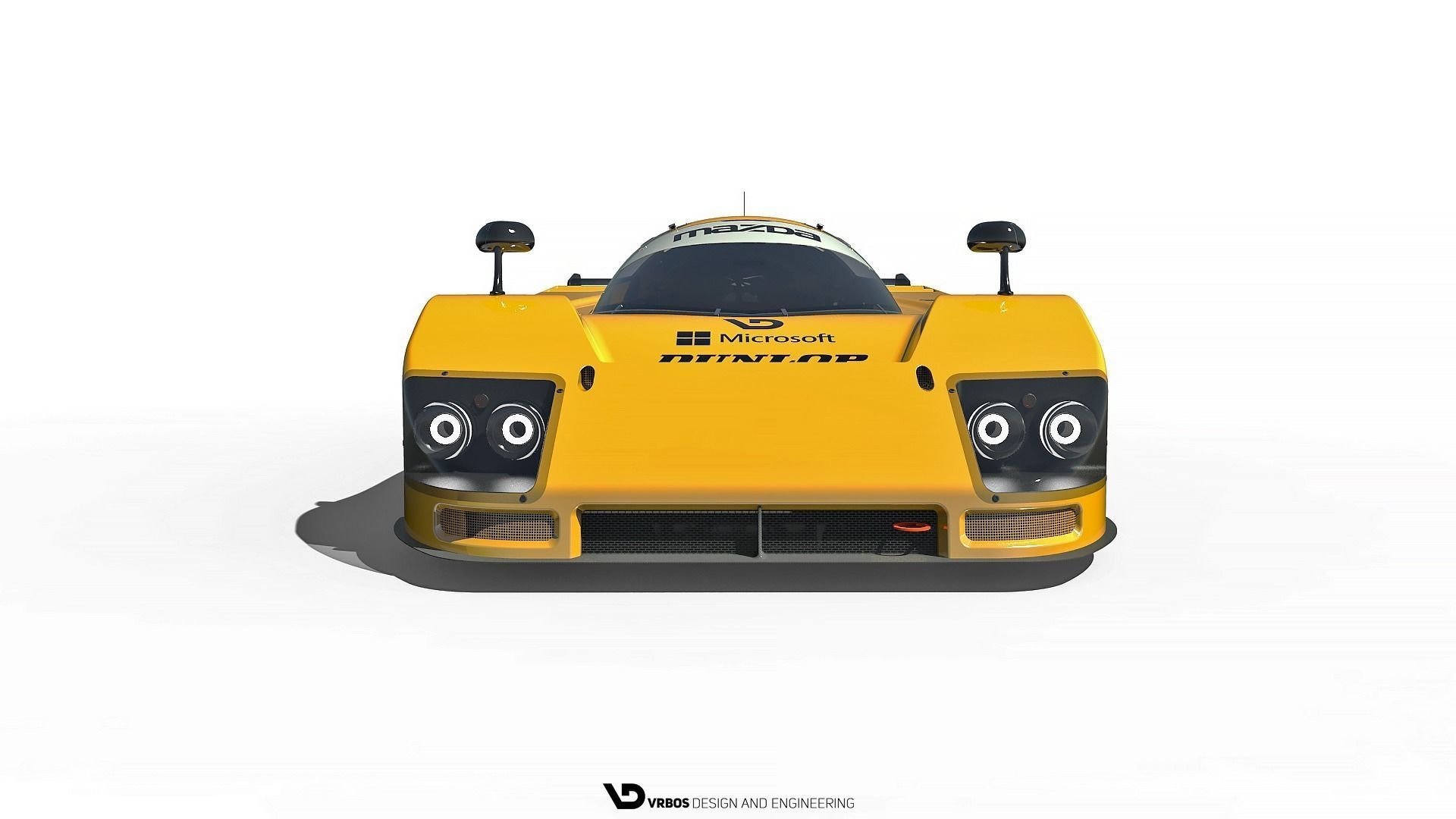 Mazda 767b  3D model_7