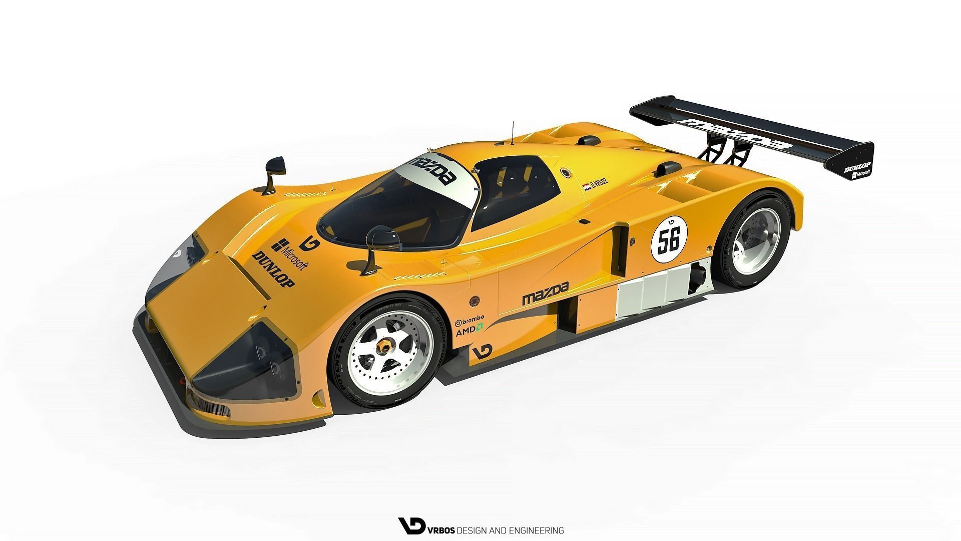 Mazda 767b  3D model_1