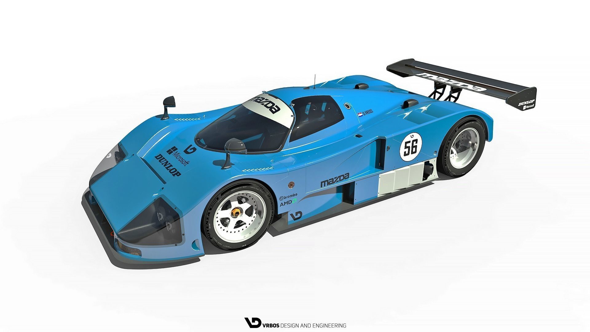 Mazda 767b  3D model_12