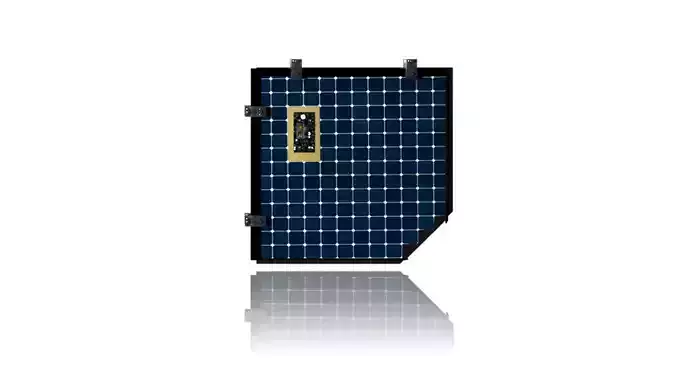Spacecraft Solar Panel Low-poly 3D model