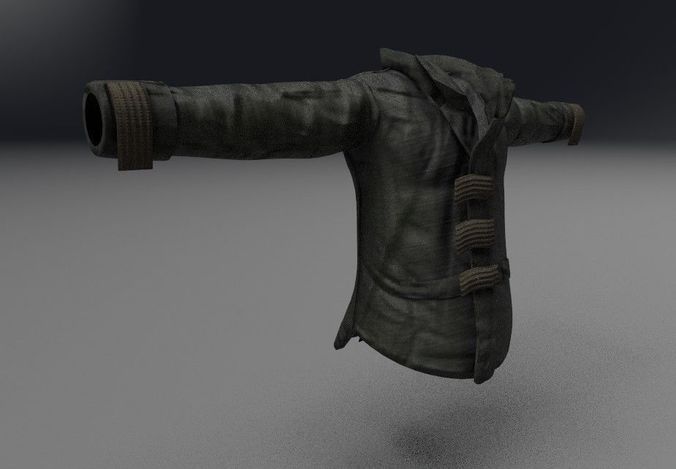 Fuse Asset - Heavy Jacket 3D model