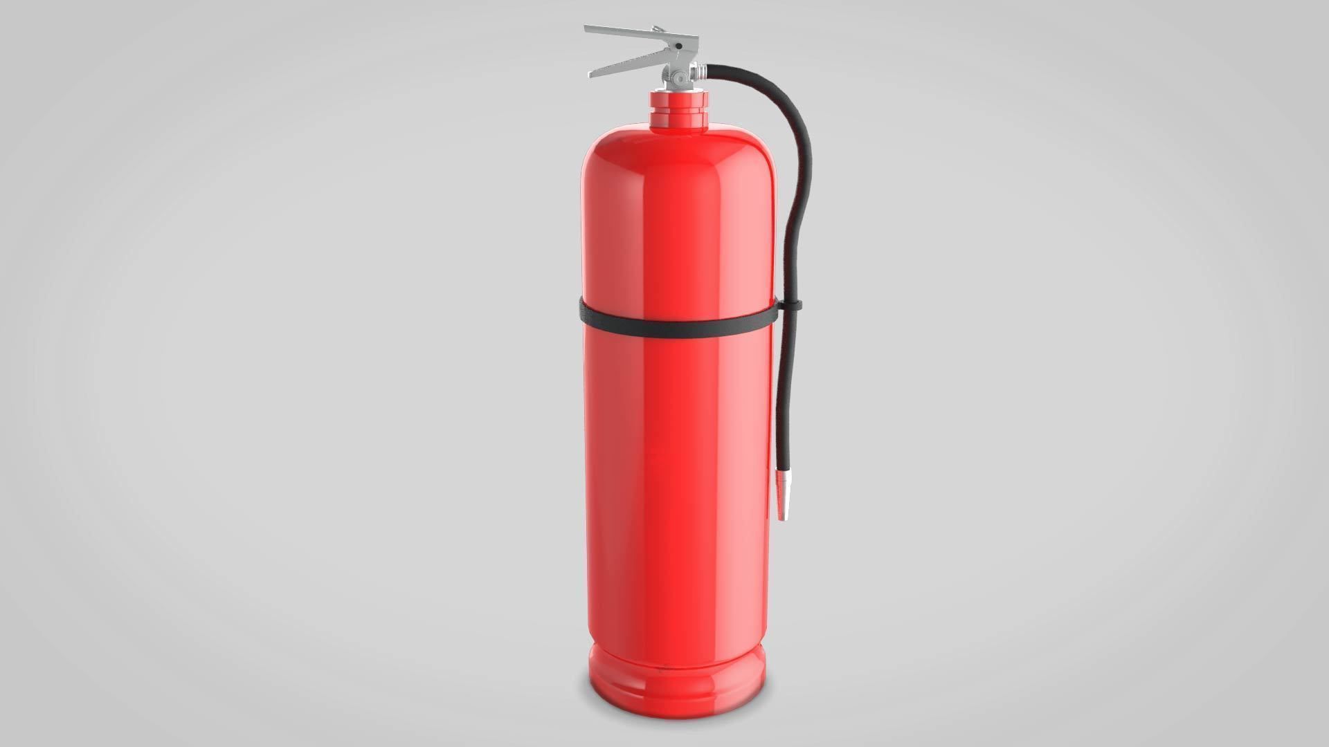 Fire Extinguisher 3D Model 3D model_2