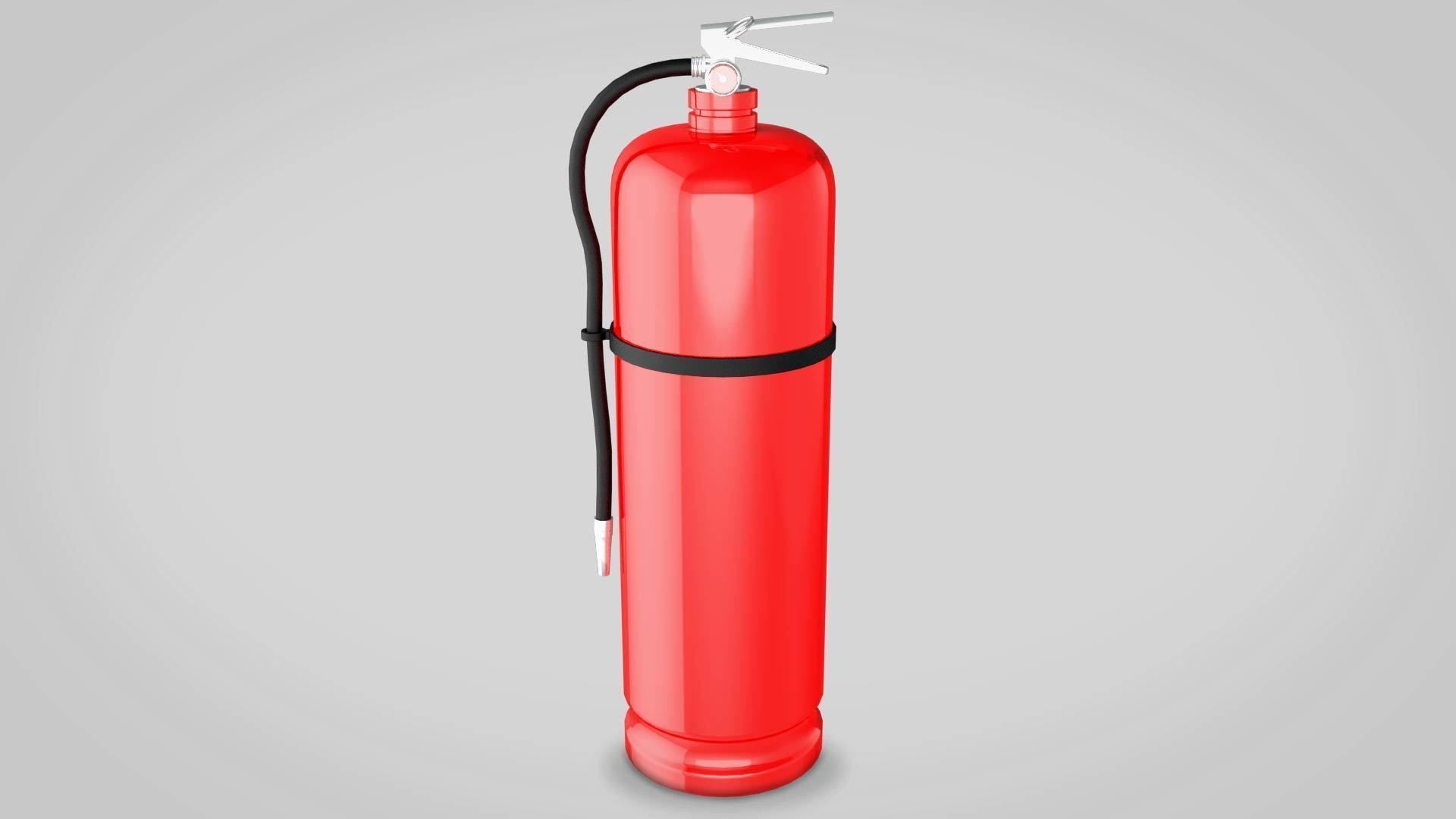 Fire Extinguisher 3D Model 3D model_1