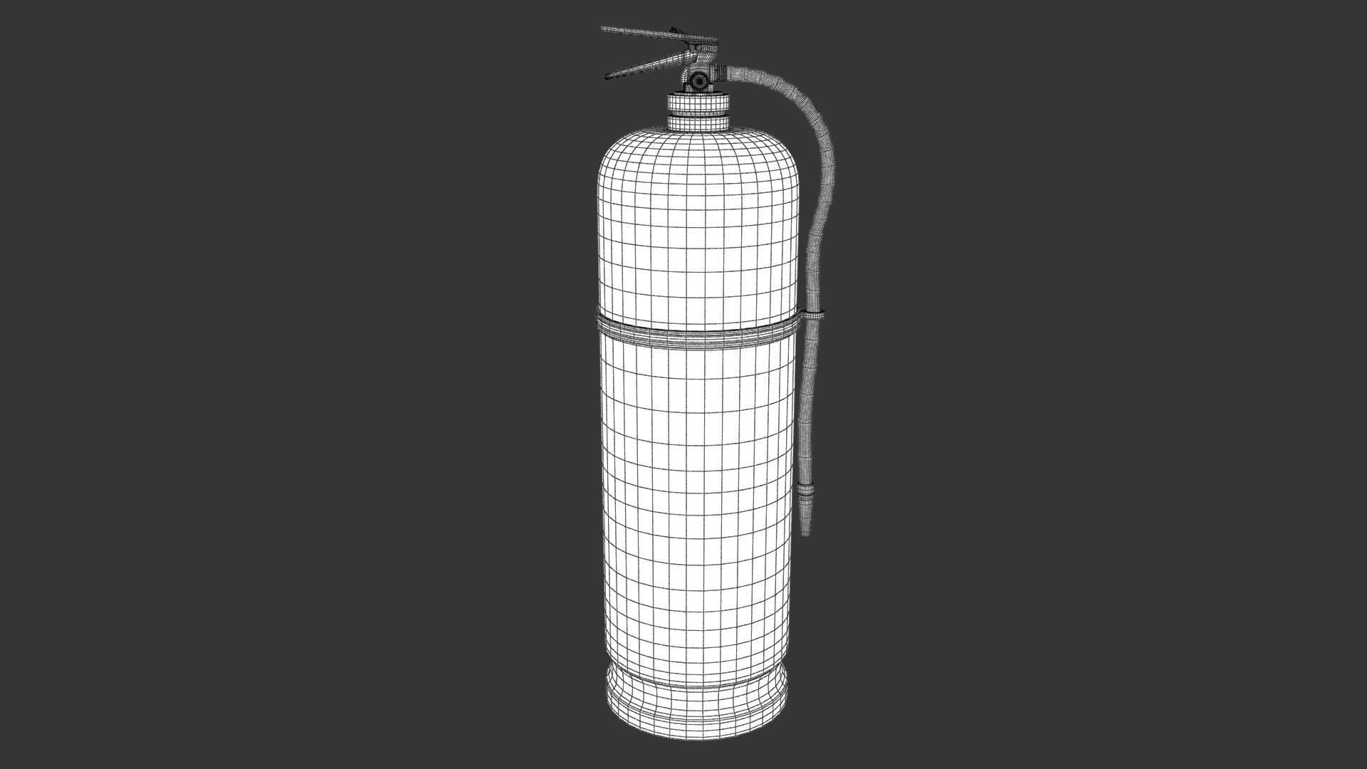 Fire Extinguisher 3D Model 3D model_5