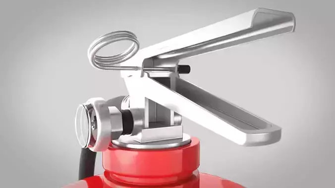 Fire Extinguisher 3D Model 3D model
