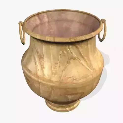 Old Brass Bucket