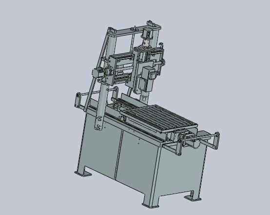 CNC machine 3D model_0