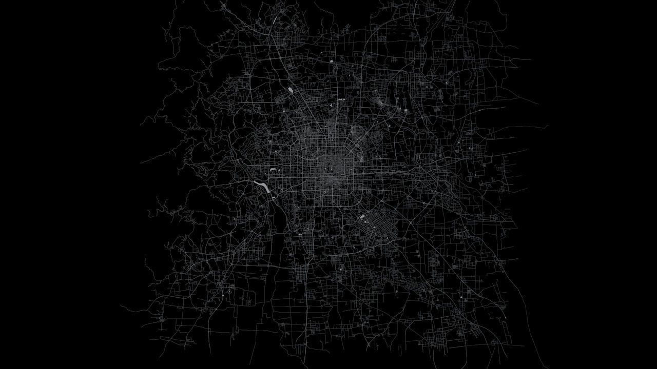 Beijing Road Network and Streets 3D model_5
