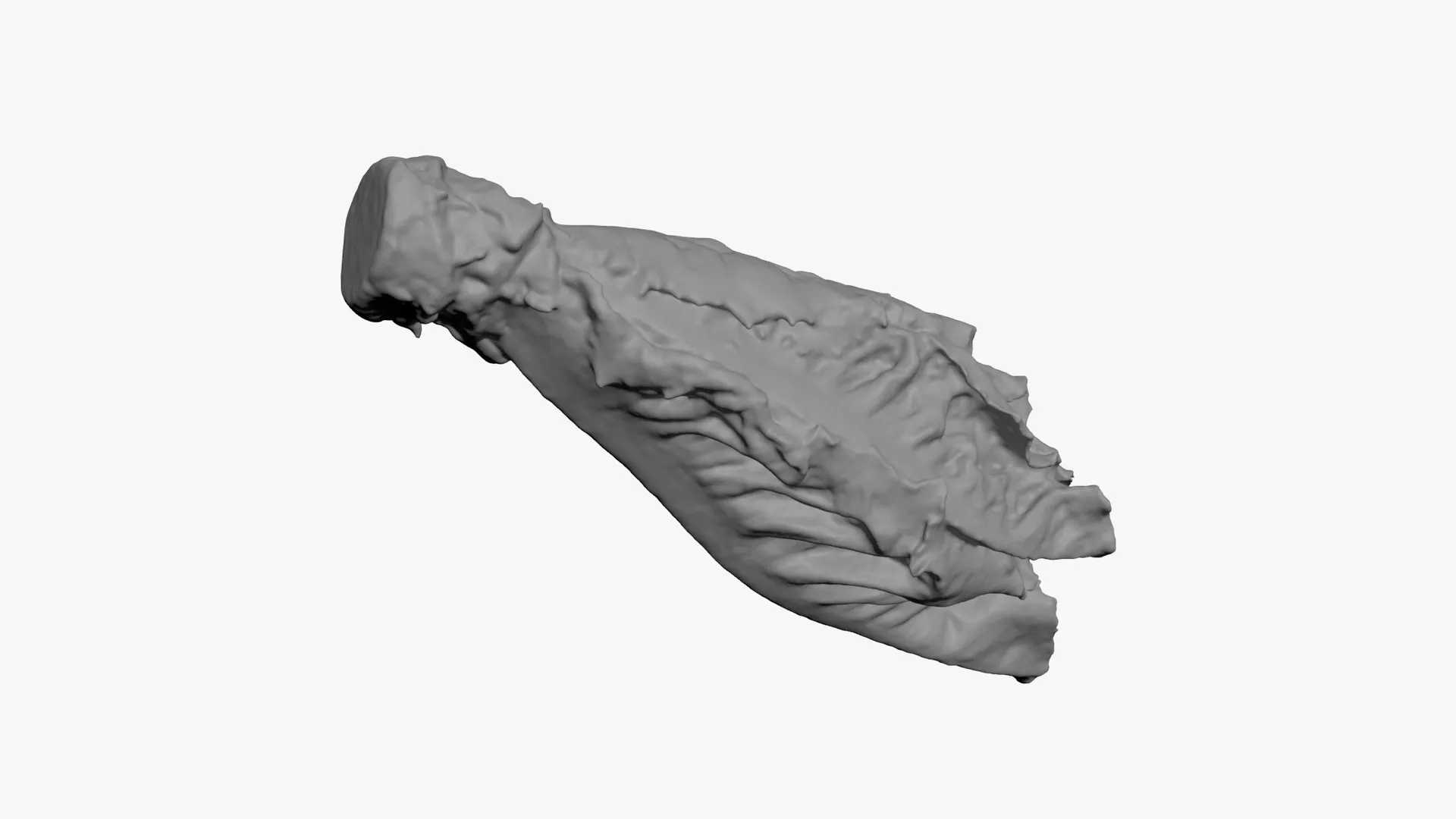 Romaine Lettuce Heart - For 3D Print 3D print model