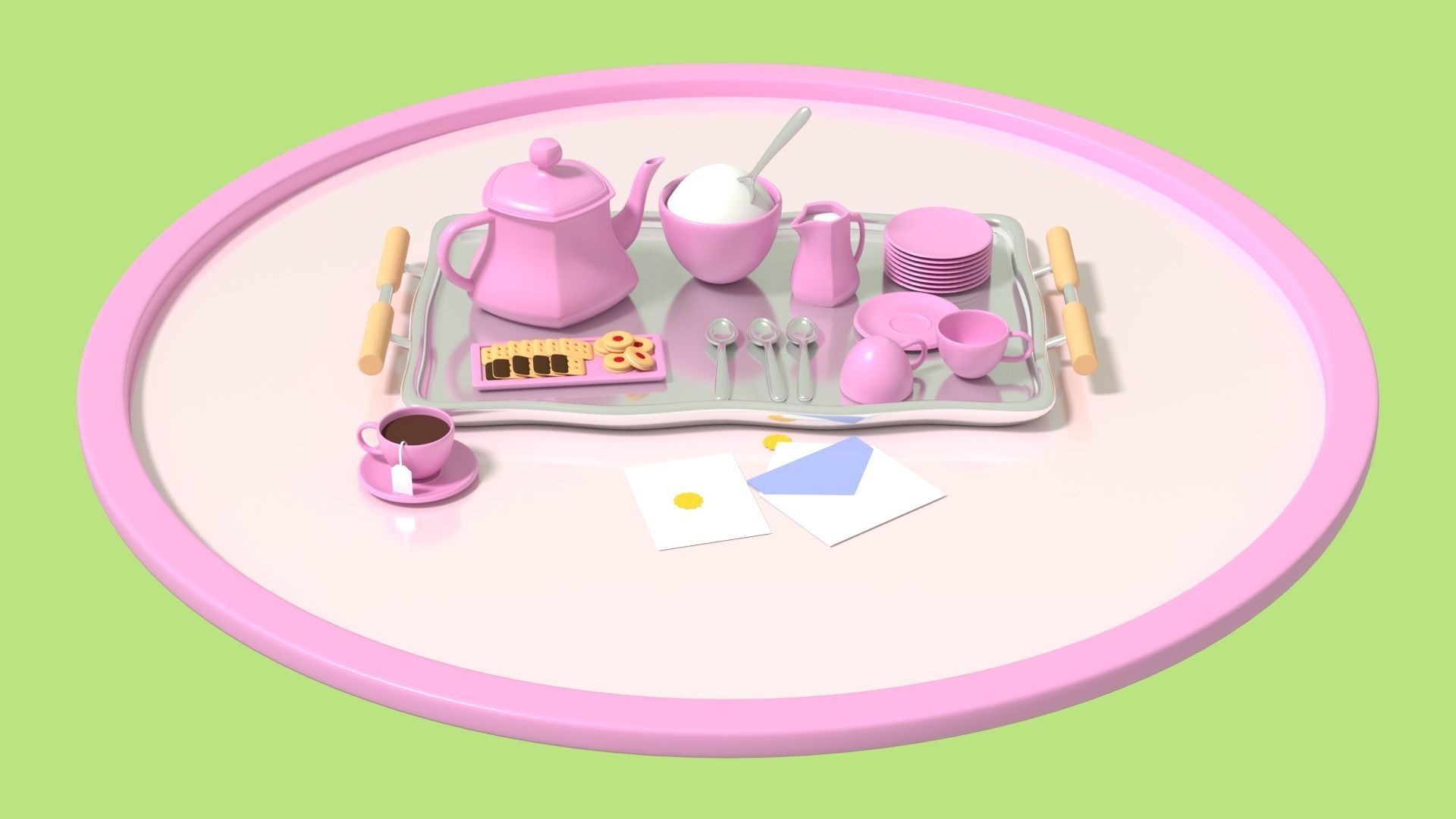 Cute Tea Party Set