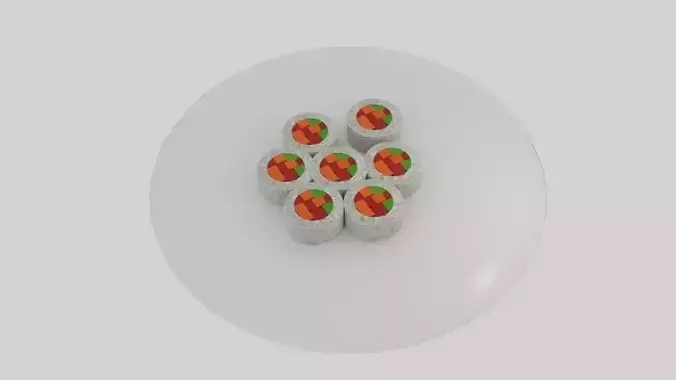  Rice Roll Sushi Platter 