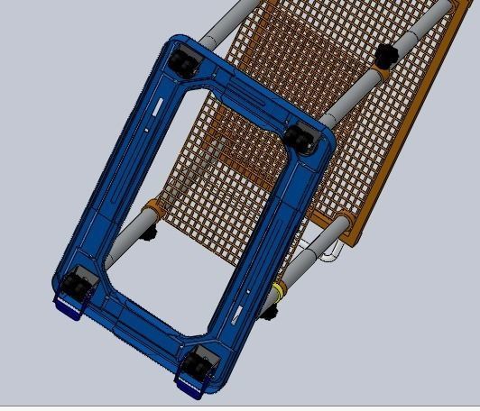 goods shelf 3D model_1