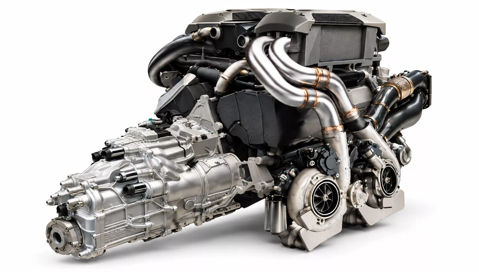 BUGATTI Chiron W16 Engine 3D model