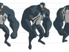 Alien Symbiote Monster Character - Rigged for Blender 3D model rigged ...