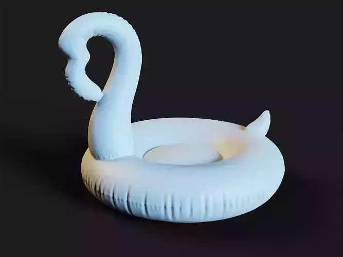 Flamingo Pool Toy - 3D Printable 3D print model