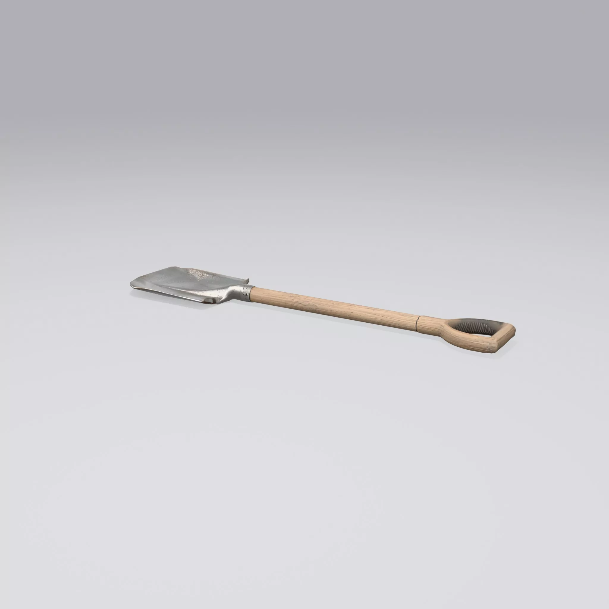 Shovel - Low Poly Game Ready 3D model