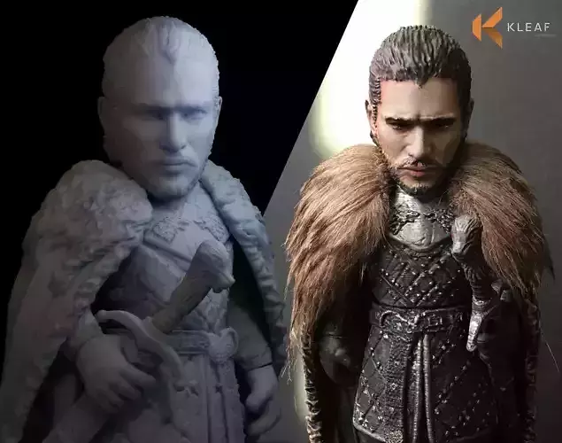 Game of thrones - Jon Snow 3D print model