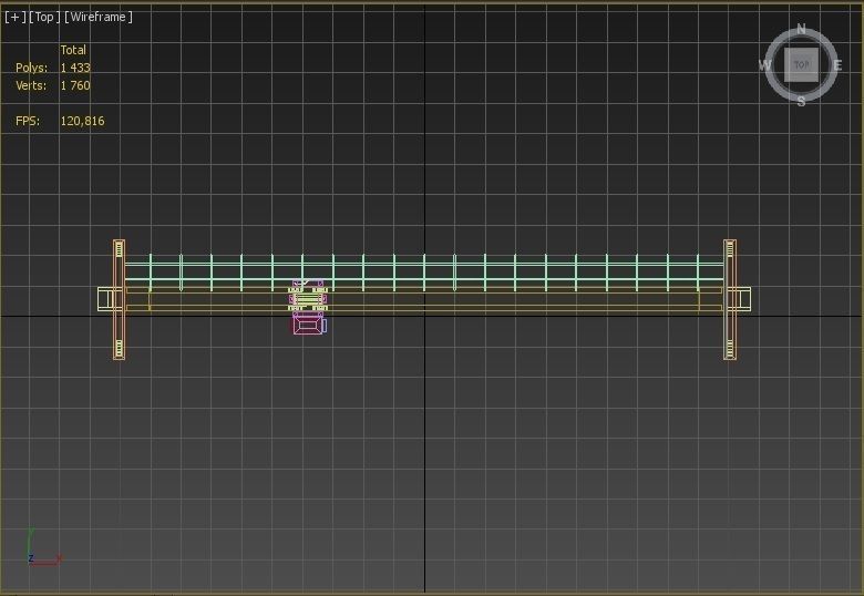 Crane Muratone Low-poly 3D model_11