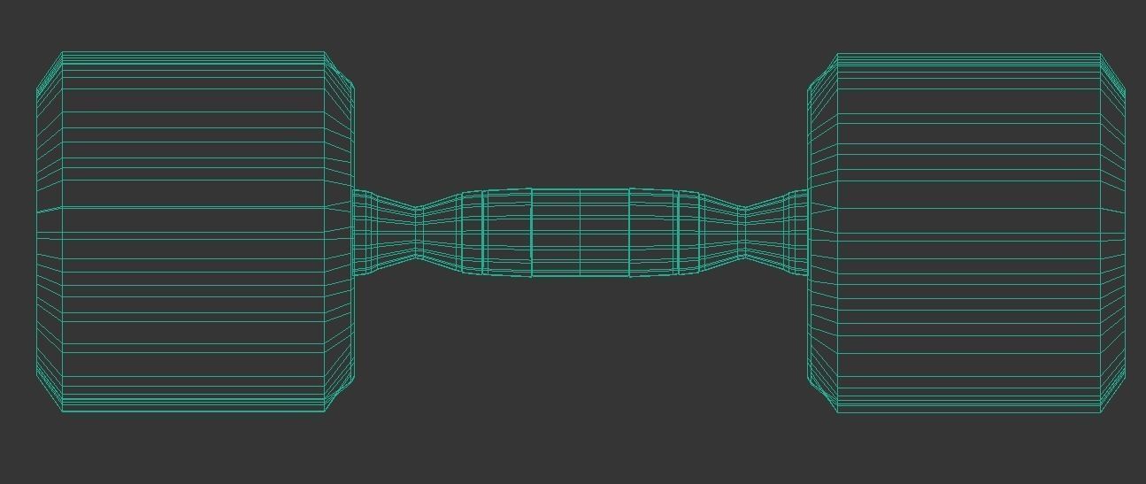 Dumbbell 3D model_4