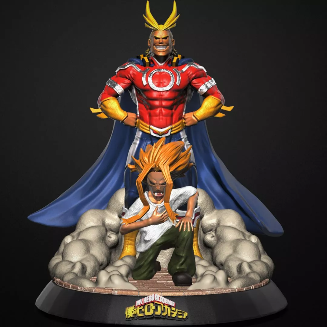 All Might My Hero Academia 3D print model