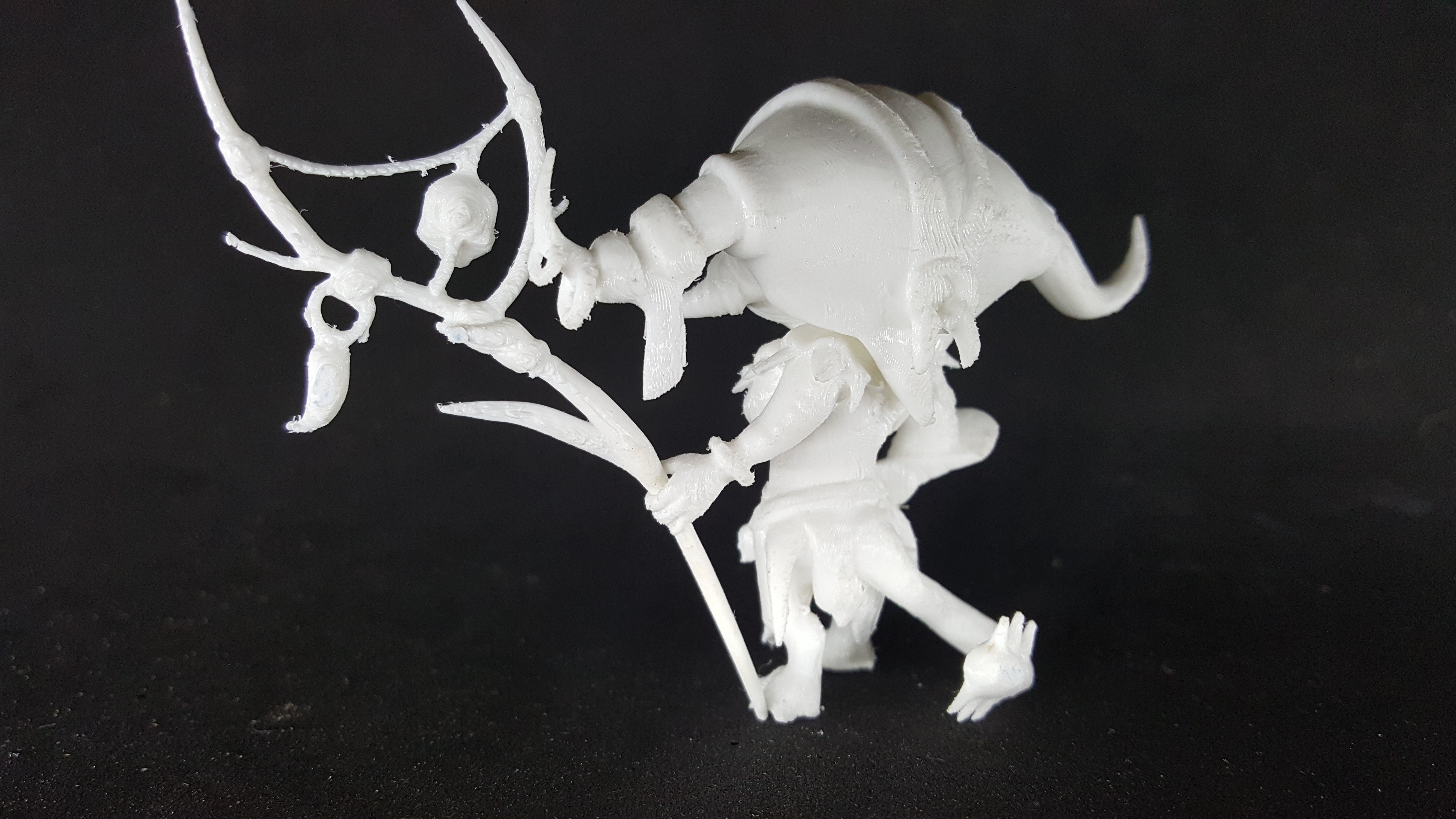 Chibi Shaman 36mm 3D print model_4