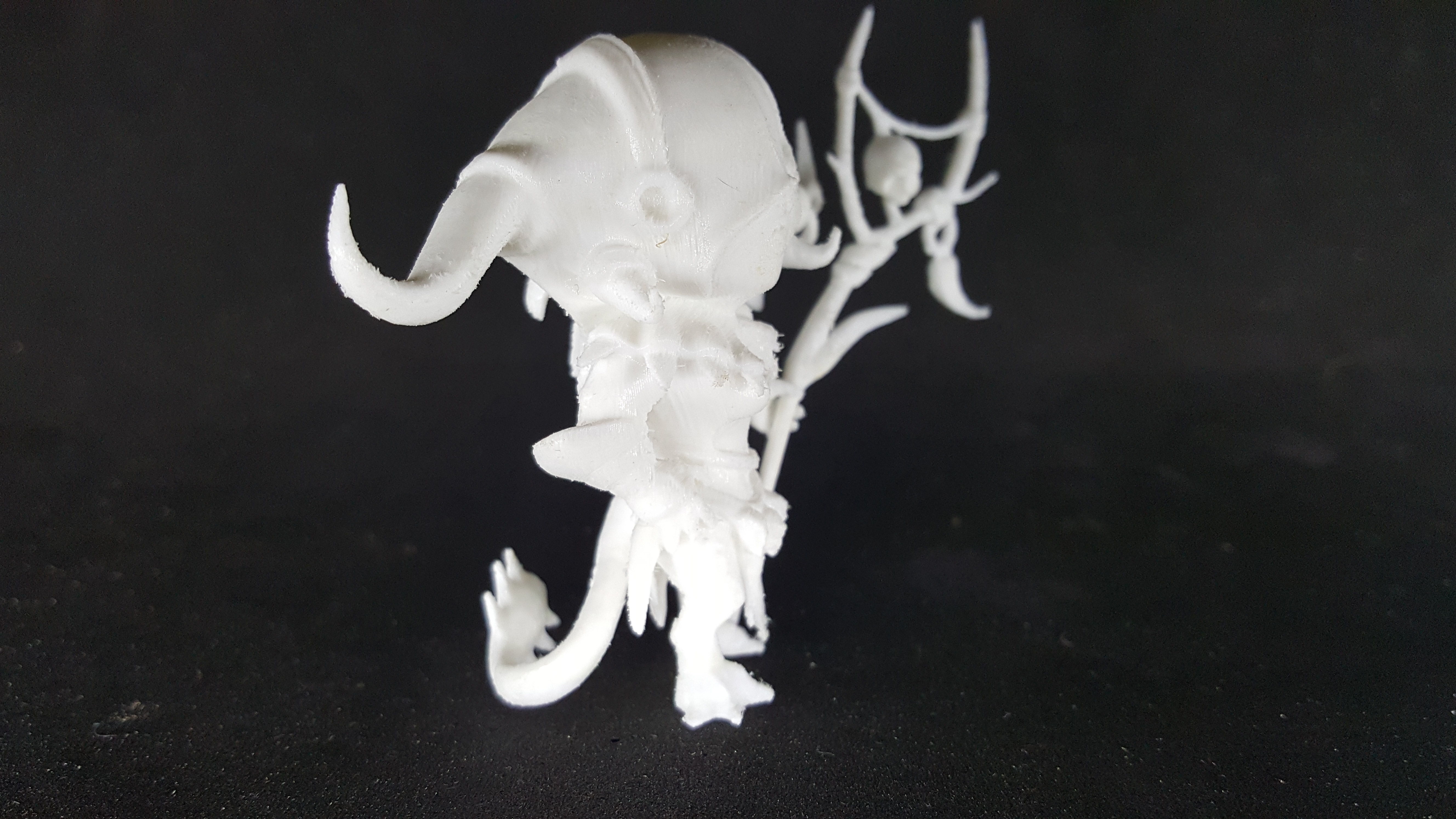 Chibi Shaman 36mm 3D print model_6