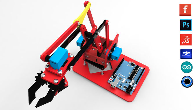 Me Arm V3 3D print model
