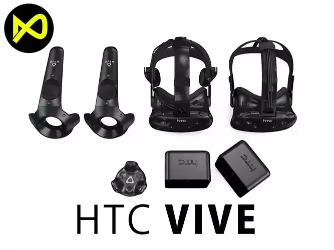 HTC Vive Set 2 3D model