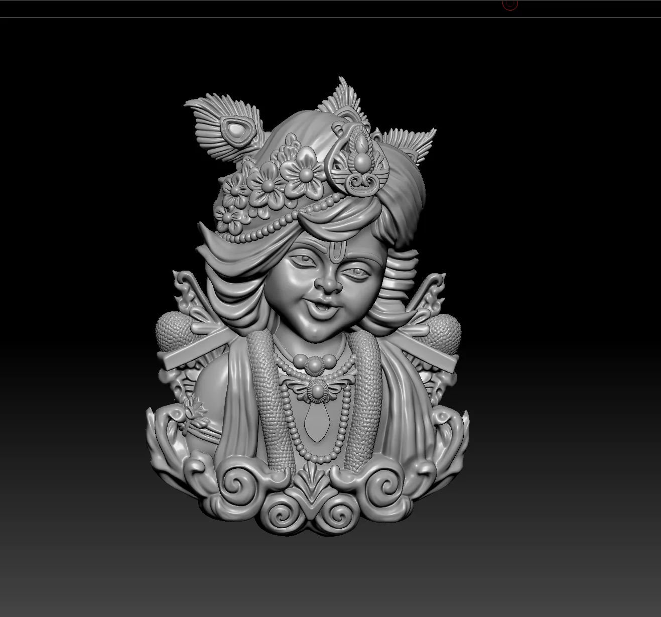 Little Bal Krishna 3D print model
