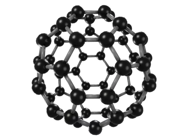C60 fullerene Buckyball Free 3D model