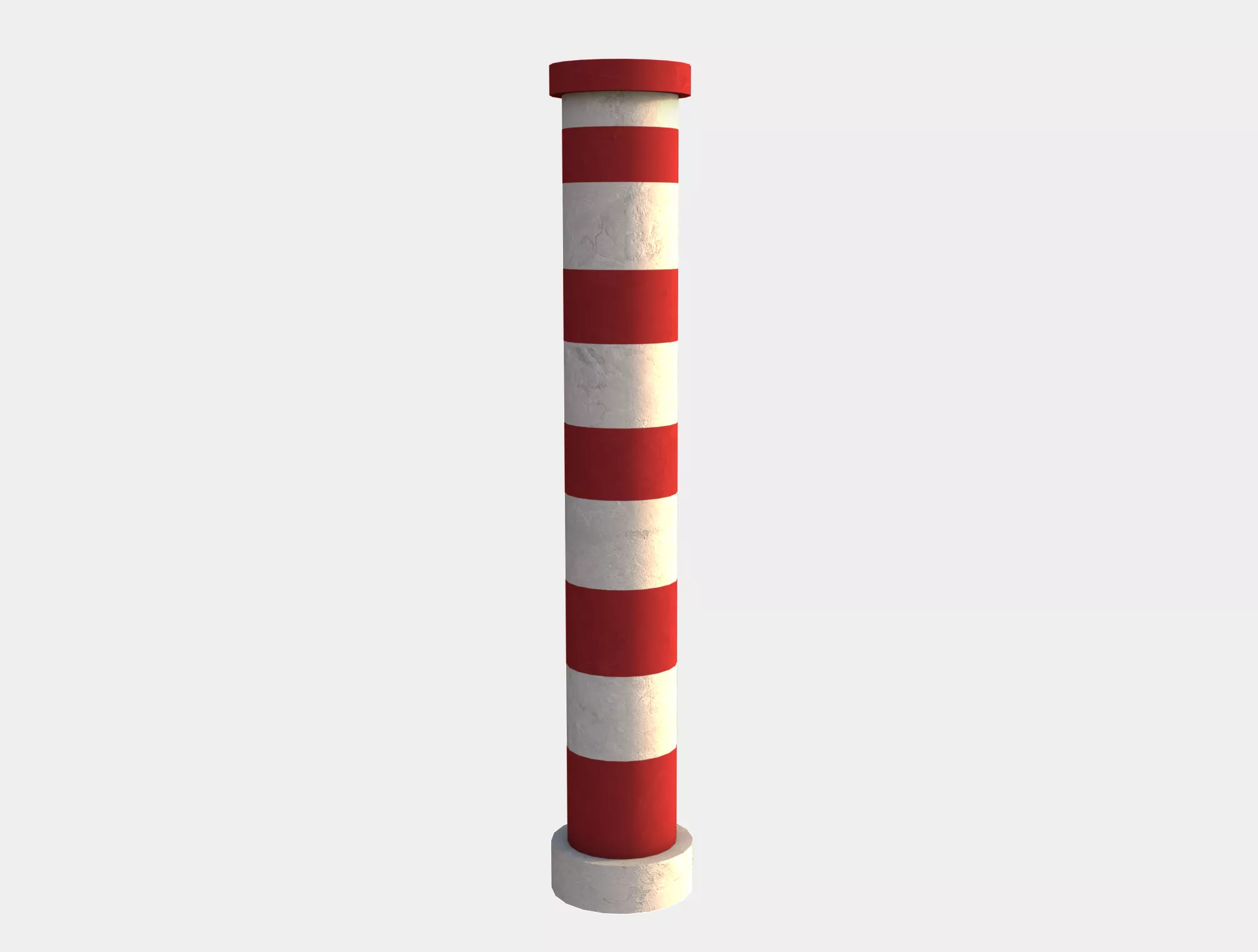 Parking Bollard Free 3D model