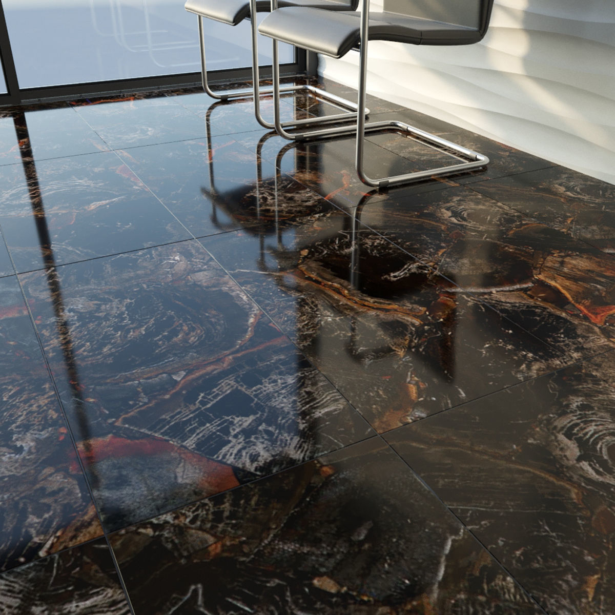 Galleria of Stone Italy Set 3D model_15