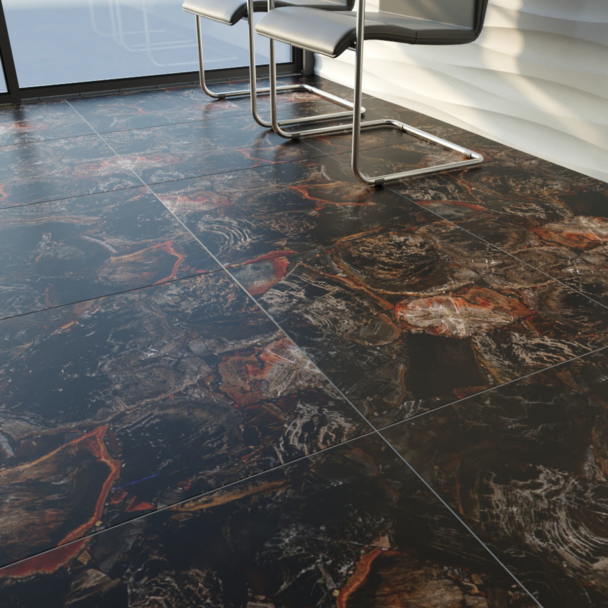 Galleria of Stone Italy Set 3D model_12