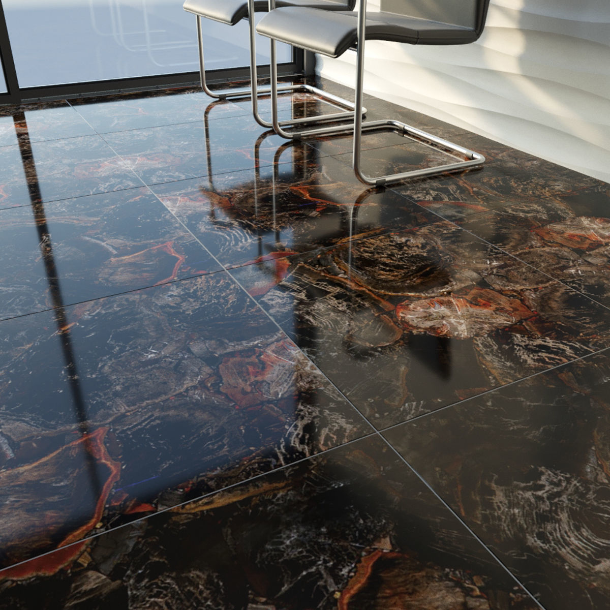 Galleria of Stone Italy Set 3D model_13