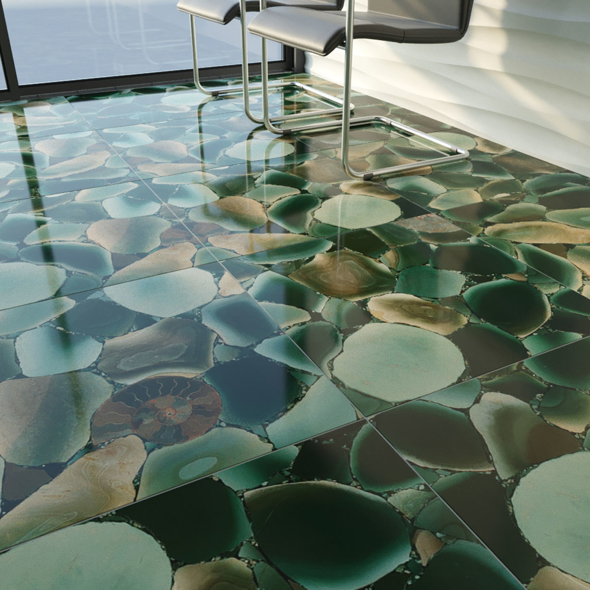 Galleria of Stone Italy Set 3D model_5